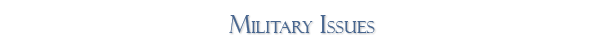 Military Issues